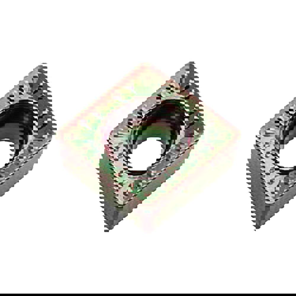 Turning Inserts; Relief Angle: 7.000 ; Corner Radius (mm): 0.80 ; Corner Radius (Decimal Inch): 0.0315 ; Included Angle: 90.00 ; Manufacturer Grade: ACP35M ; Coating/Finish: CVD