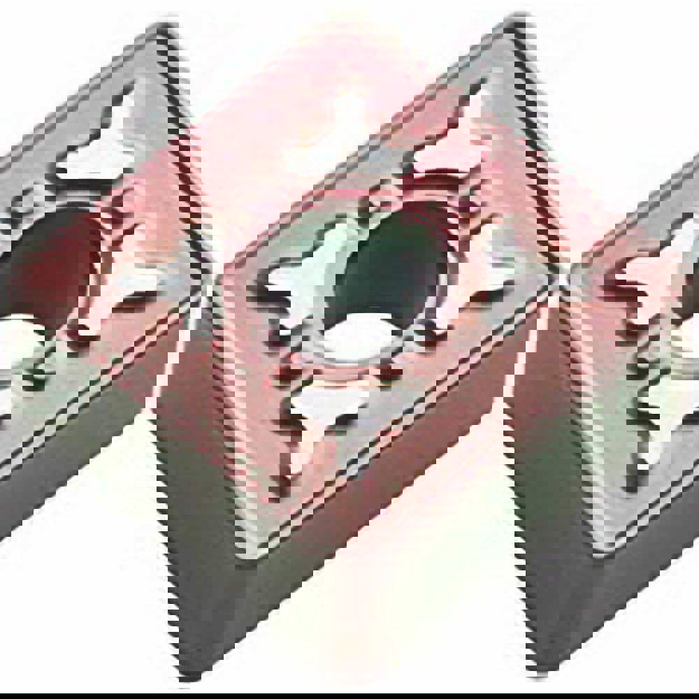 Turning Inserts; Relief Angle: 0.000 ; Corner Radius (mm): 1.20 ; Corner Radius (Decimal Inch): 0.0472 ; Included Angle: 90.00 ; Manufacturer Grade: ACP25M ; Coating/Finish: CVD