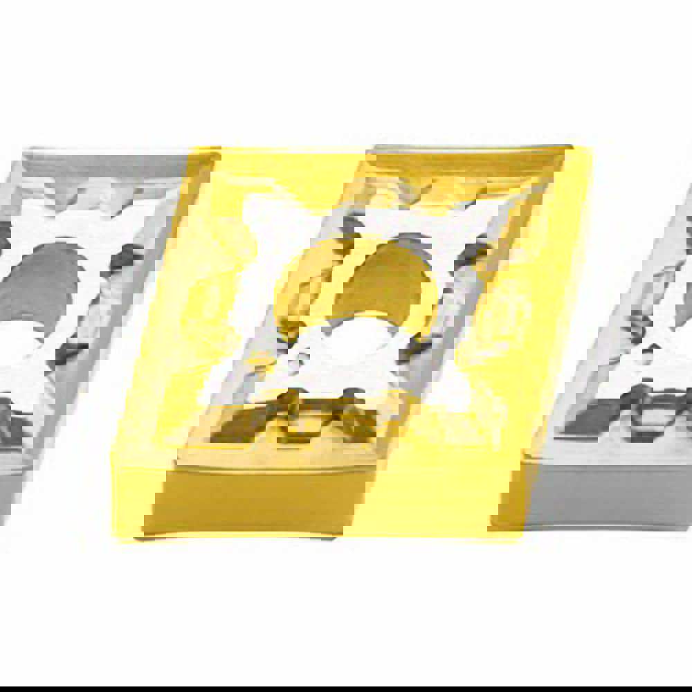 Turning Inserts; Relief Angle: 0.000 ; Corner Radius (mm): 0.80 ; Corner Radius (Decimal Inch): 0.0315 ; Included Angle: 80.00 ; Manufacturer Grade: ACM20P ; Coating/Finish: CVD