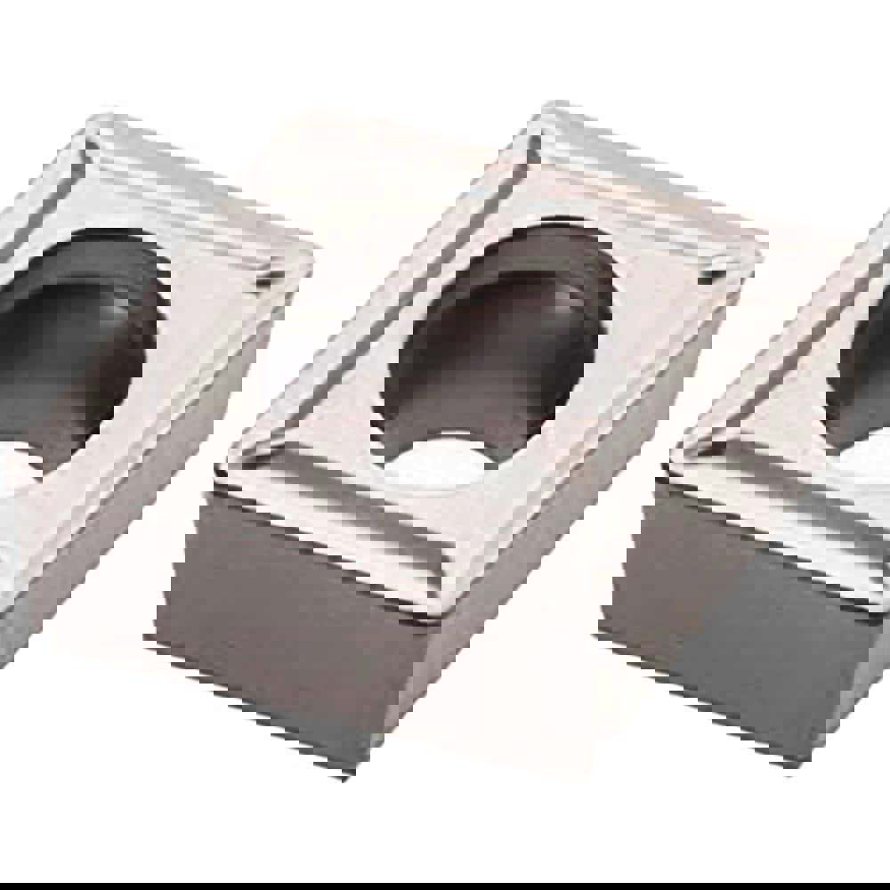 Turning Inserts; Relief Angle: 7.000 ; Corner Radius (mm): 0.40 ; Corner Radius (Decimal Inch): 0.0157 ; Included Angle: 80.00 ; Manufacturer Grade: ATP15M ; Coating/Finish: Cermet