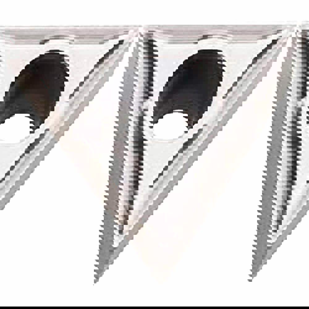 Turning Inserts; Relief Angle: 7.000 ; Corner Radius (mm): 0.40 ; Corner Radius (Decimal Inch): 0.0157 ; Included Angle: 60.00 ; Manufacturer Grade: ATP15M ; Coating/Finish: Cermet