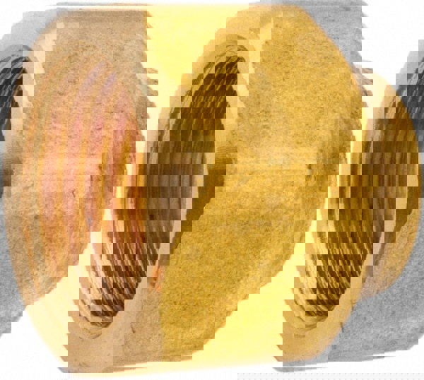 Lead Free Brass Flared Tube Nut: 1/2 x 3/8