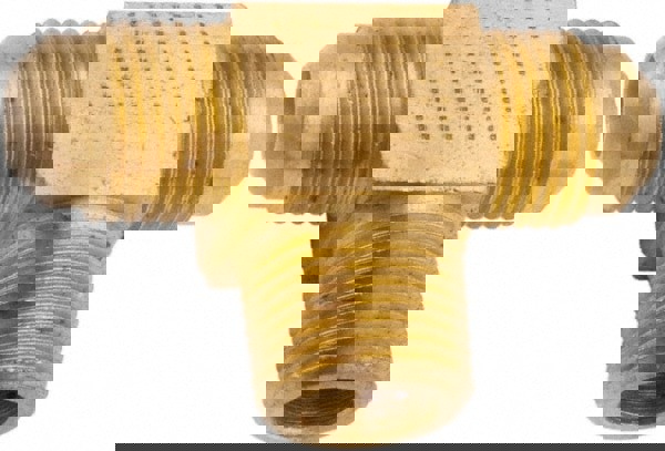 Lead Free Brass Flared Tube Male Branch Tee: 3/8