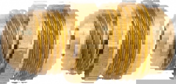 Lead Free Brass Flared Tube Union: 5/8 x 1/2