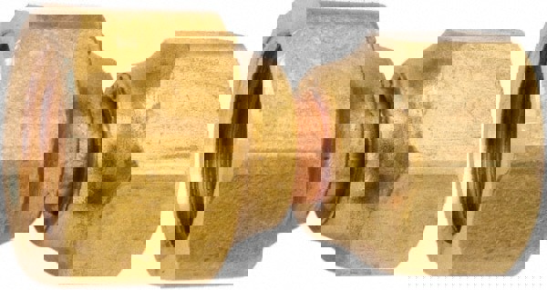 Lead Free Brass Flared Tube Swivel Connector Reducing: 1/2 x 3/8