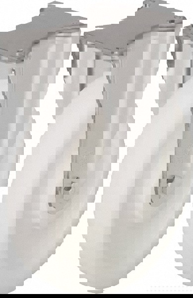 Rigid Top Plate Caster: Nylon, 6-1/2