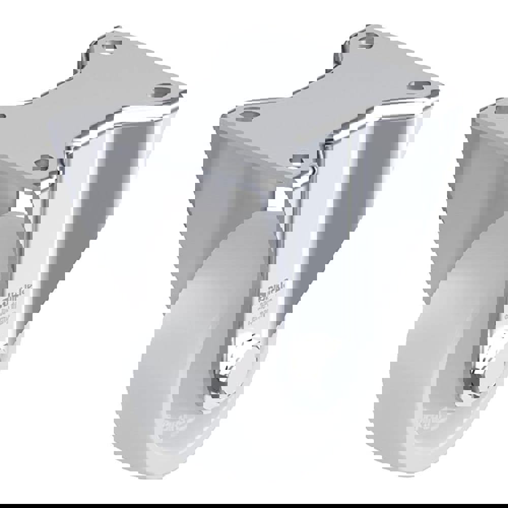 Rigid Top Plate Caster: Nylon, 3