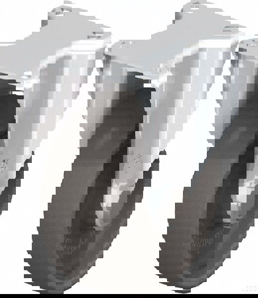 Rigid Top Plate Caster: Nylon, 4