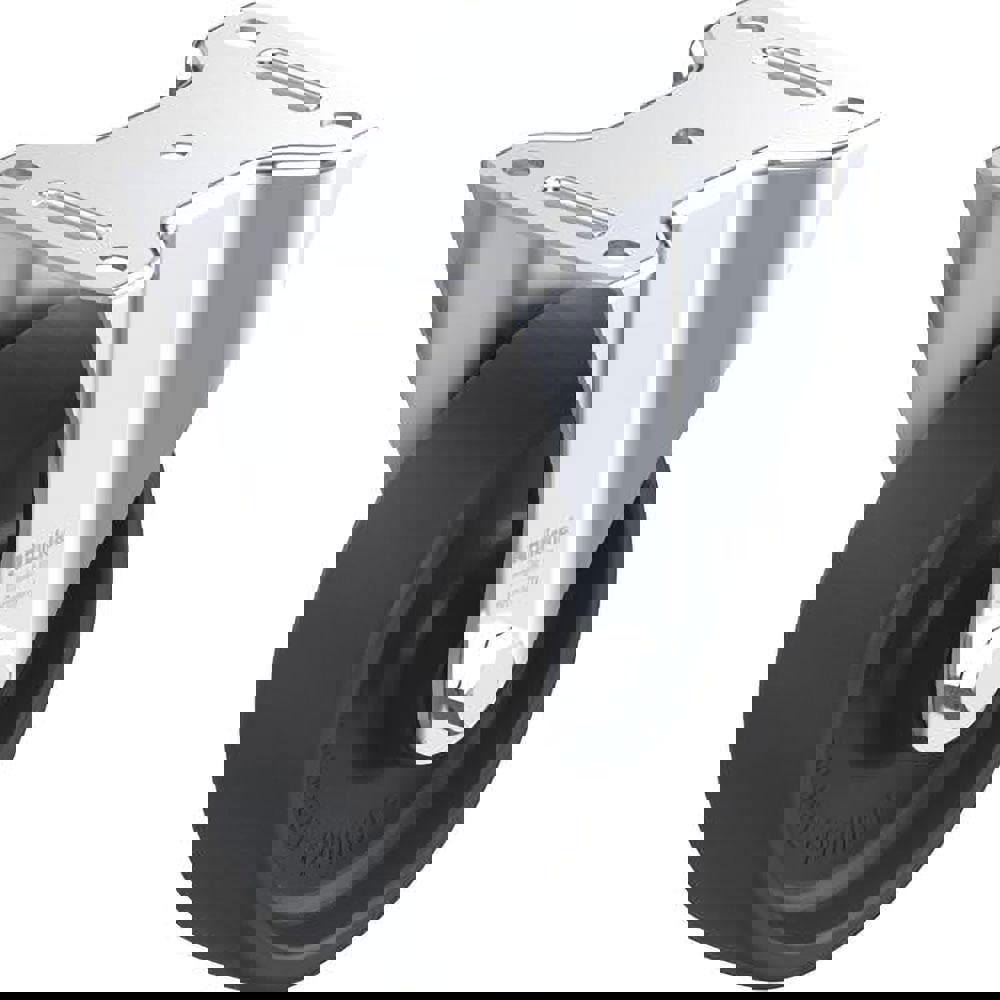 Rigid Top Plate Caster: Nylon, 6