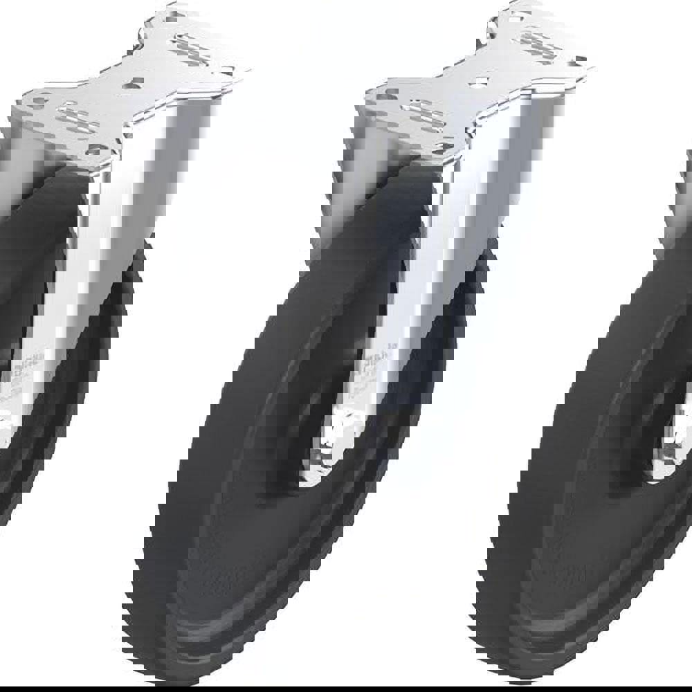 Rigid Top Plate Caster: Nylon, 8