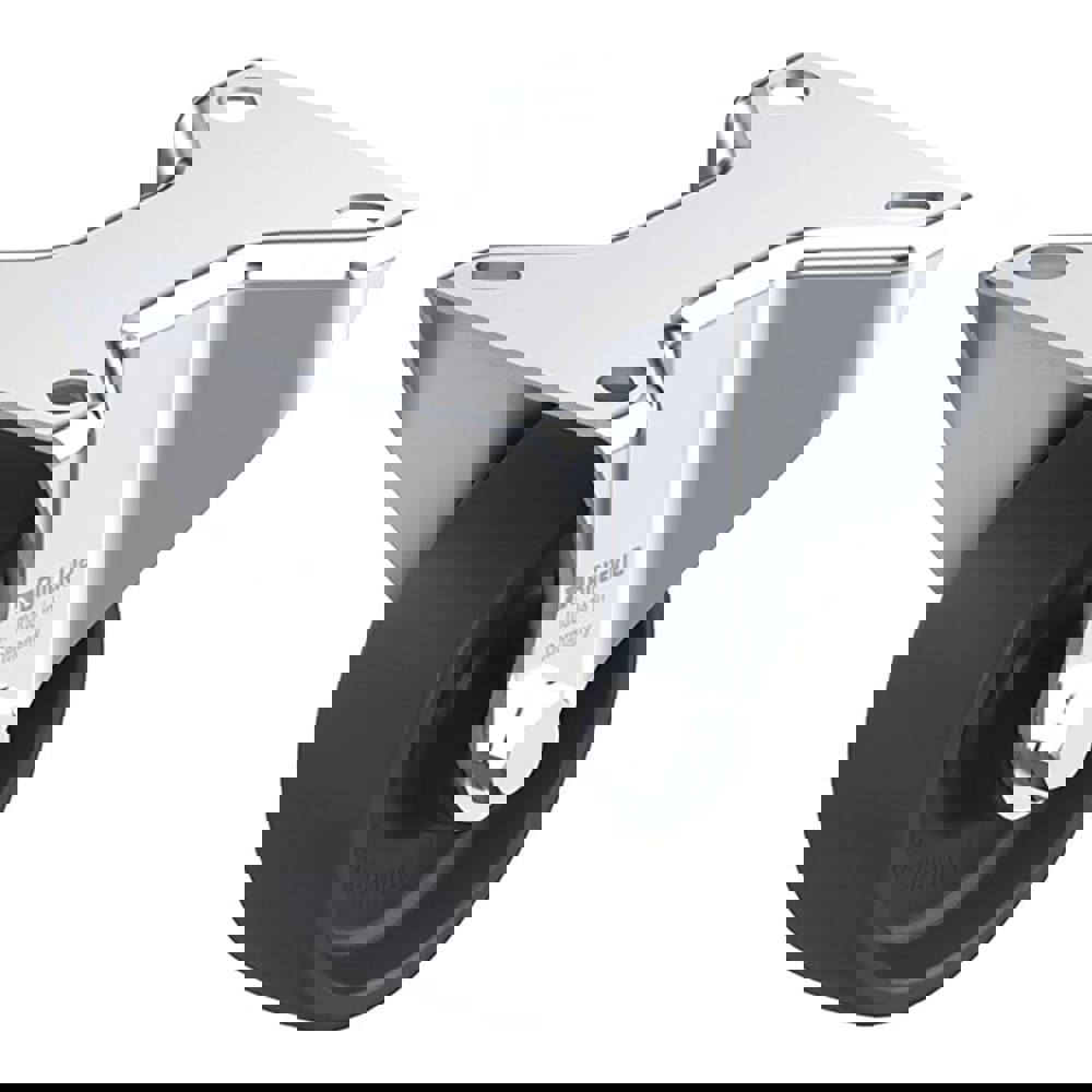 Rigid Top Plate Caster: Nylon, 3