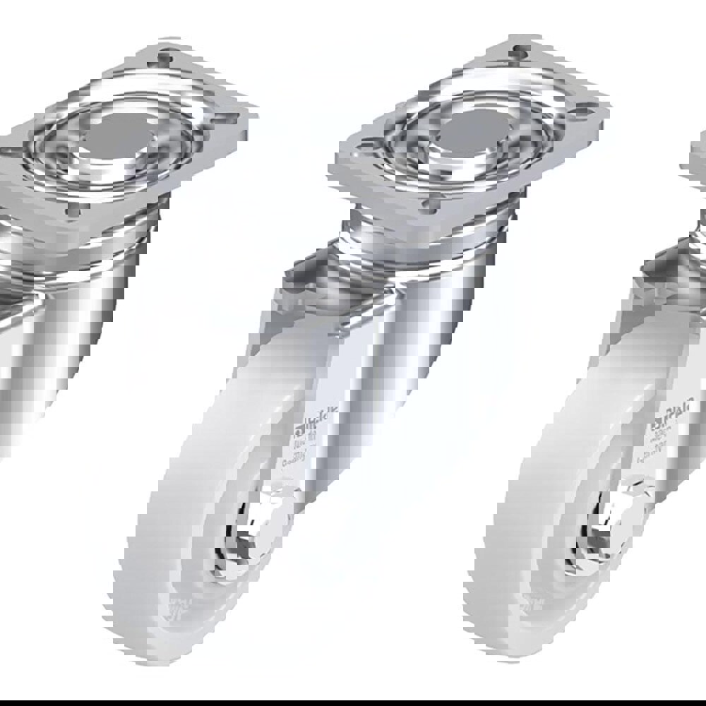 Swivel Top Plate Caster: Nylon, 3