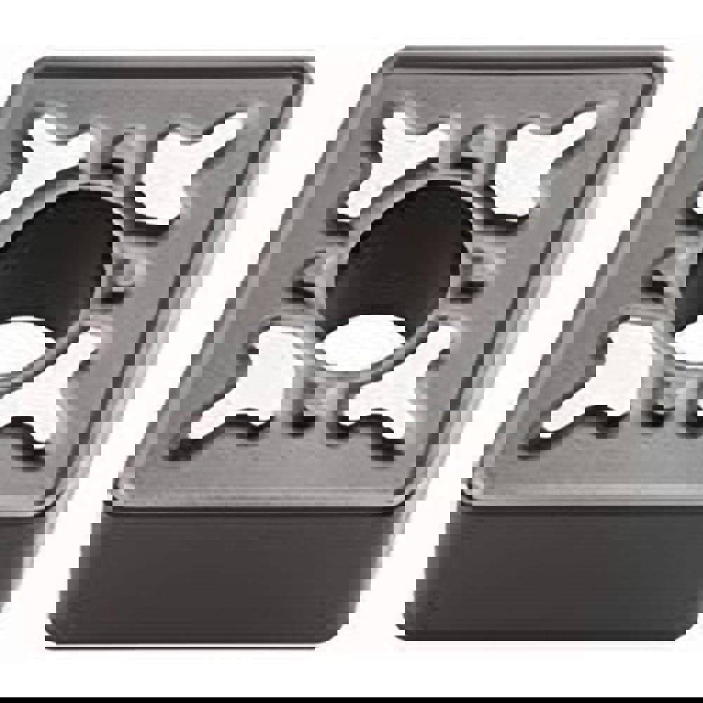 Turning Inserts; Relief Angle: 0.000 ; Corner Radius (mm): 1.20 ; Corner Radius (Decimal Inch): 0.0472 ; Included Angle: 80.00 ; Manufacturer Grade: ACK20P ; Coating/Finish: CVD
