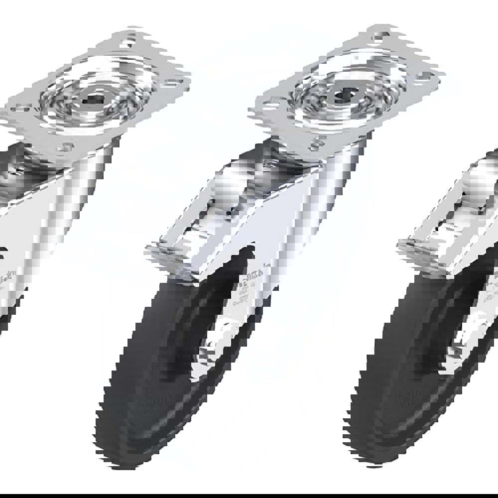 Swivel Top Plate Caster: Nylon, 4