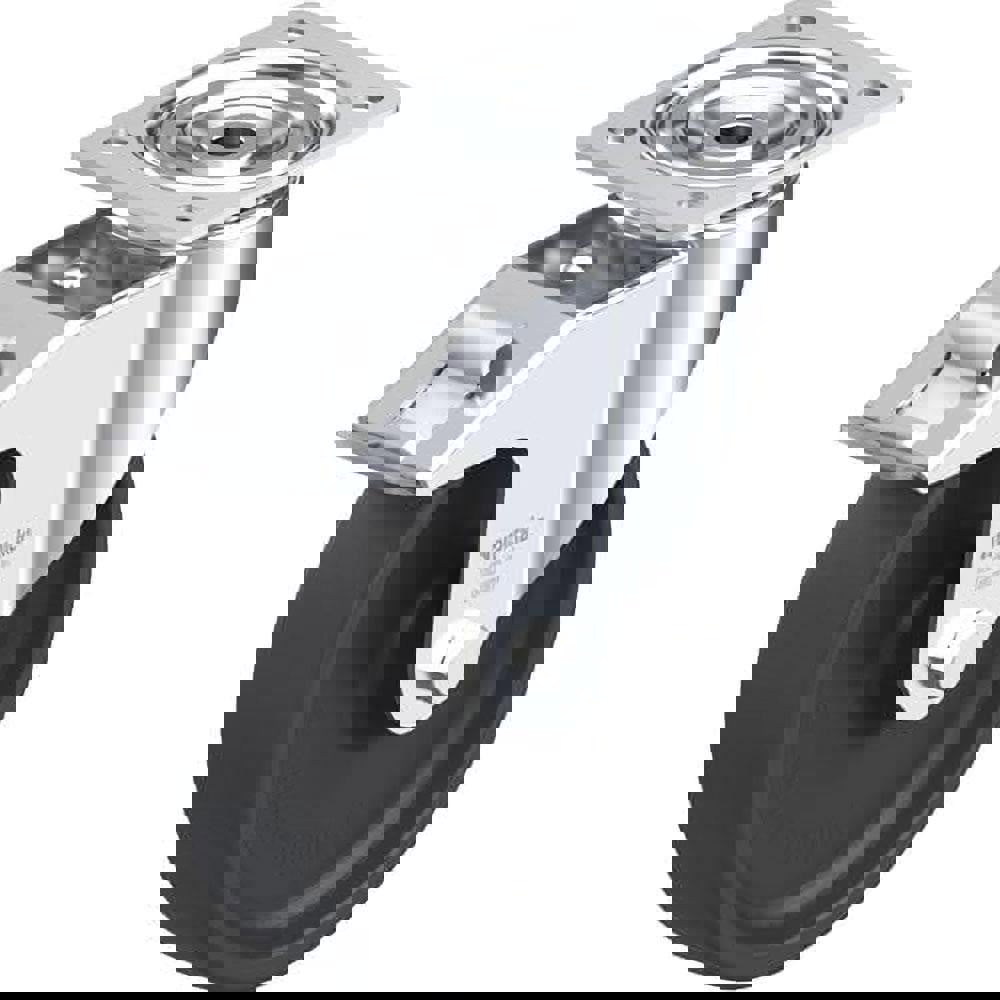 Swivel Top Plate Caster: Nylon, 8