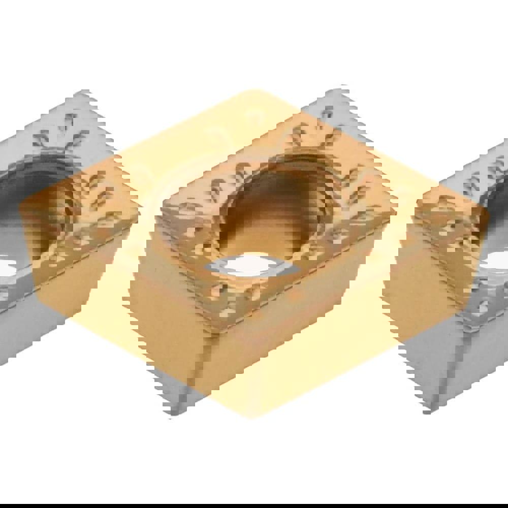 Turning Inserts; Relief Angle: 7.000 ; Corner Radius (mm): 0.40 ; Corner Radius (Decimal Inch): 0.0157 ; Included Angle: 80.00 ; Manufacturer Grade: ACM20P ; Coating/Finish: CVD