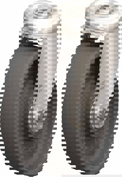 Hollow Kingpin Caster: Swivel, 5