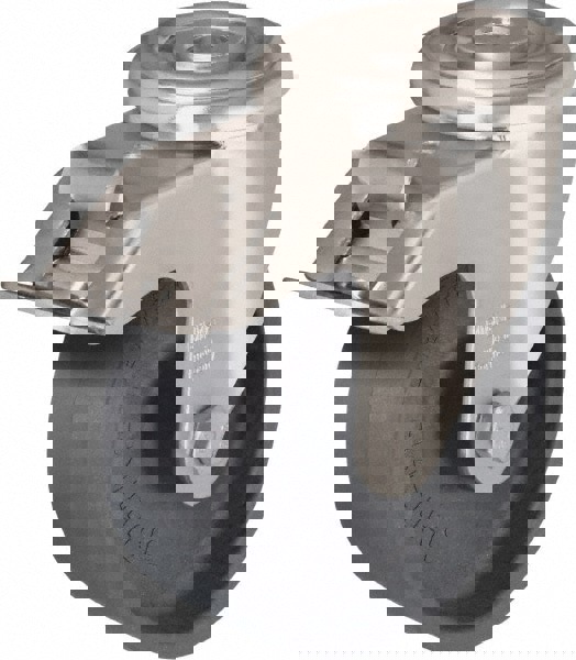 Hollow Kingpin Caster: Swivel, 3