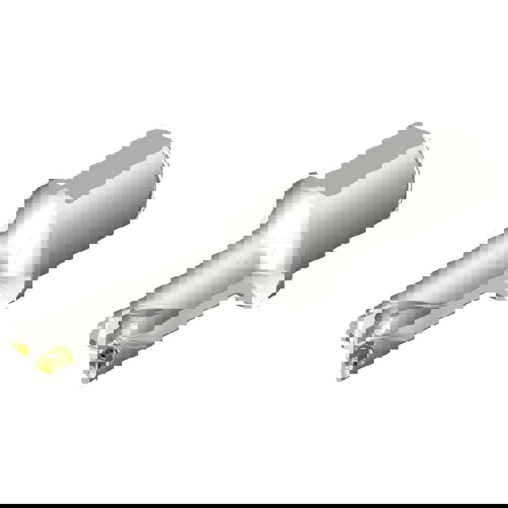Indexable Insert Drill: DS20-D1745LX25-04, 17.45 mm Max Dia, 70.26 mm Max Depth, 4xD, 25.40 mm Shank Dia