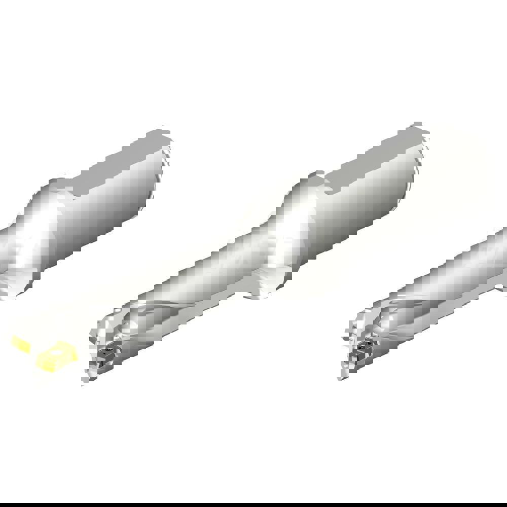 Indexable Insert Drill: DS20-D1905LX25-04, 19.05 mm Max Dia, 76.76 mm Max Depth, 4xD, 25.40 mm Shank Dia
