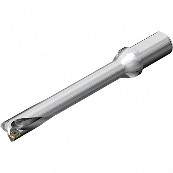 168mm Max Drill Depth, 7xD, 24mm Diam, Indexable Insert Drill