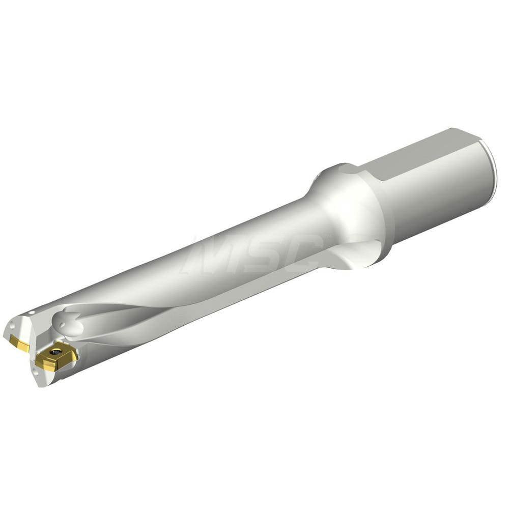 Indexable Insert Drills; Drill Style: DS20; Drill Diameter (mm): 28.00; Maximum Drill Depth (mm): 140.00; Shank Type: Straight-Cylindrical; Shank Diameter (mm): 32.00; Number of Drill Inserts: 2; Cutting Direction: Right Hand; Maximum Drill Depth Range (m