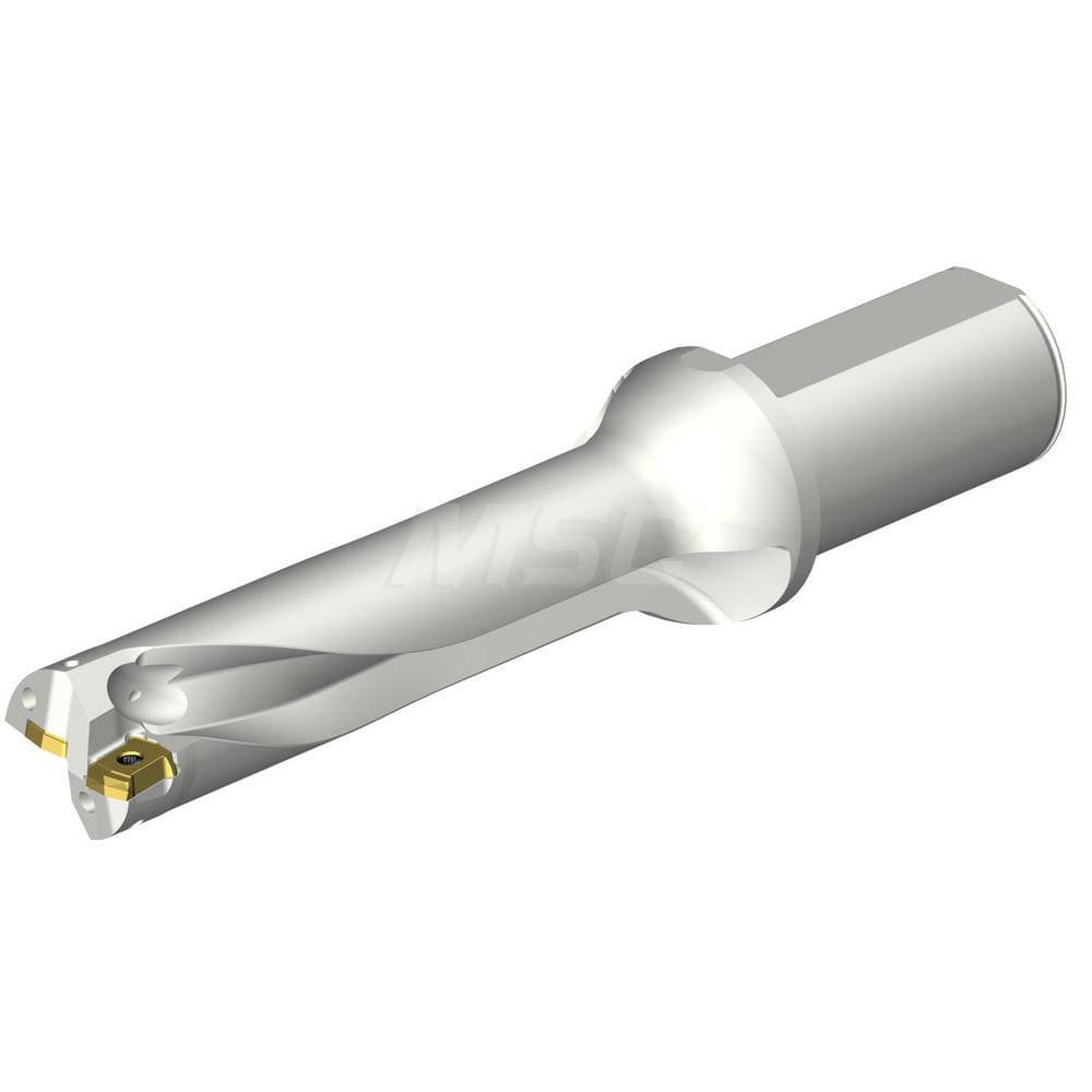 Indexable Insert Drills; Drill Style: DS20; Drill Diameter (Inch): 1-1/4; Maximum Drill Depth (Inch): 5; Maximum Drill Depth (Decimal Inch): 5.0000; Shank Type: Straight-Cylindrical; Shank Diameter (Inch): 1-1/2; Number of Drill Inserts: 2; Cutting Direct