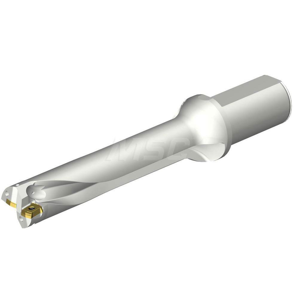 Indexable Insert Drills; Drill Style: DS20; Drill Diameter (Inch): 1-1/4; Maximum Drill Depth (Inch): 6-1/4; Shank Type: Straight-Cylindrical; Shank Diameter (Inch): 1-1/2; Number of Drill Inserts: 2; Cutting Direction: Right Hand; Drill Depth by Diameter