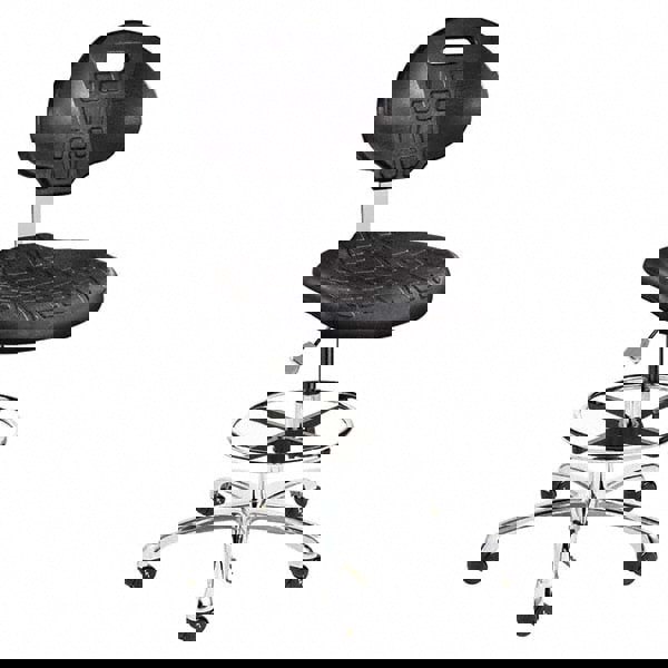 Task Chair: Polyurethane, Black