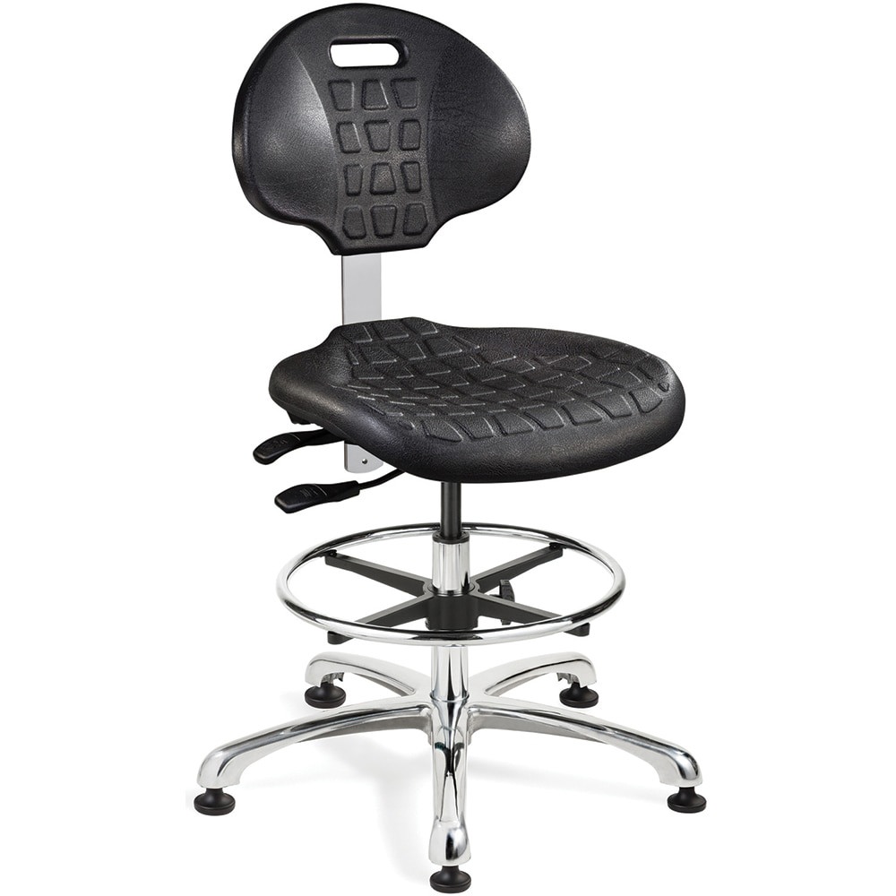 Task Chair: Polyurethane, Adjustable Height, 20-1/2 to 30-1/2