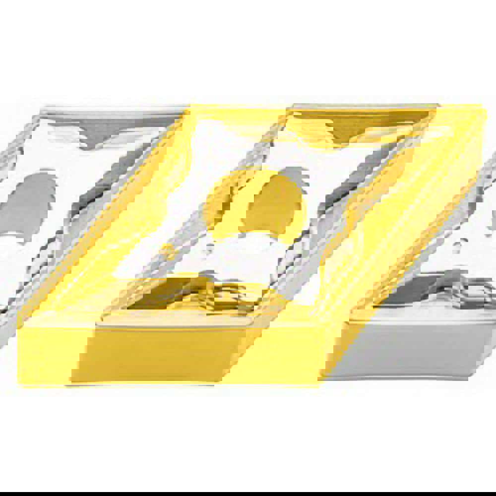 Turning Inserts; Relief Angle: 0.000 ; Corner Radius (mm): 0.80 ; Corner Radius (Decimal Inch): 0.0315 ; Included Angle: 55.00 ; Manufacturer Grade: ACM20P ; Coating/Finish: CVD