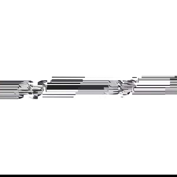 Ball End Mill: 6.00 mm Dia, 12.00 mm LOC, 2 Flute, Solid Carbide