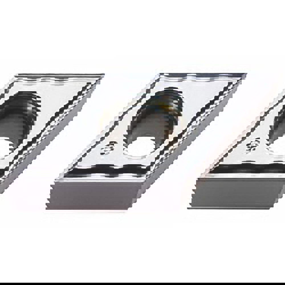 Turning Inserts; Relief Angle: 7.000 ; Corner Radius (mm): 0.20 ; Corner Radius (Decimal Inch): 0.0079 ; Included Angle: 55.00 ; Manufacturer Grade: ACM20K ; Coating/Finish: PVD