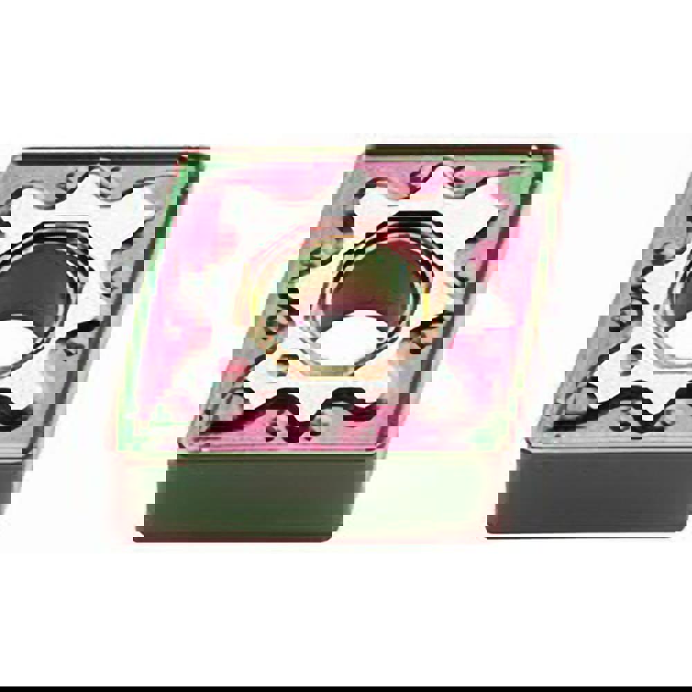 Turning Inserts; Relief Angle: 0.000 ; Corner Radius (mm): 0.80 ; Corner Radius (Decimal Inch): 0.0315 ; Included Angle: 80.00 ; Manufacturer Grade: ACP35M ; Coating/Finish: CVD