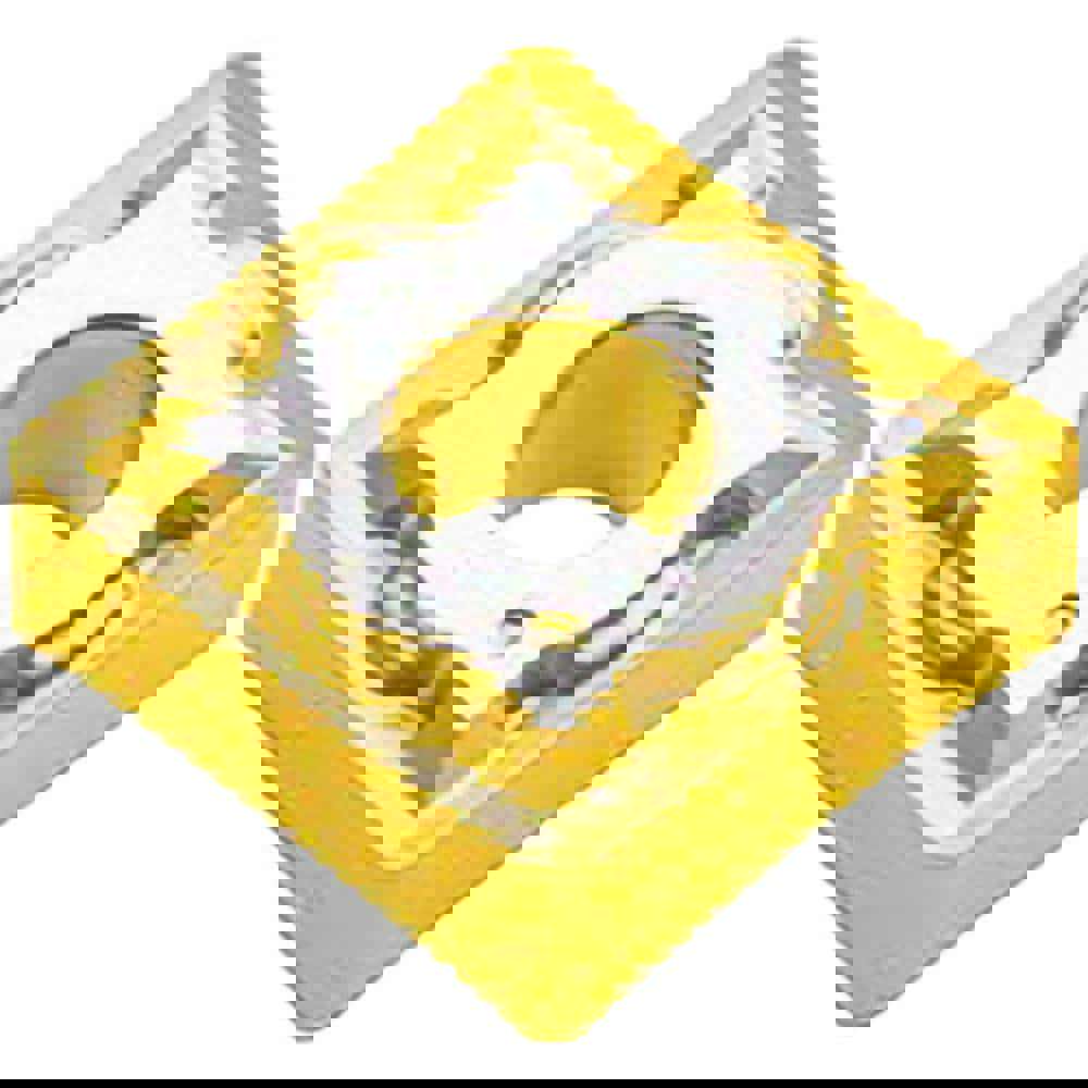 Turning Inserts; Relief Angle: 0.000 ; Corner Radius (mm): 0.80 ; Corner Radius (Decimal Inch): 0.0315 ; Included Angle: 90.00 ; Manufacturer Grade: ACM20P ; Coating/Finish: CVD