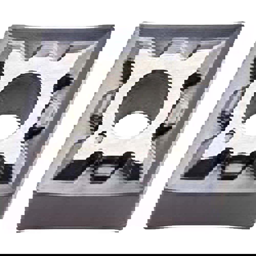 Turning Inserts; Relief Angle: 0.000 ; Corner Radius (mm): 0.40 ; Corner Radius (Decimal Inch): 0.0157 ; Included Angle: 80.00 ; Manufacturer Grade: ACM25P ; Coating/Finish: PVD