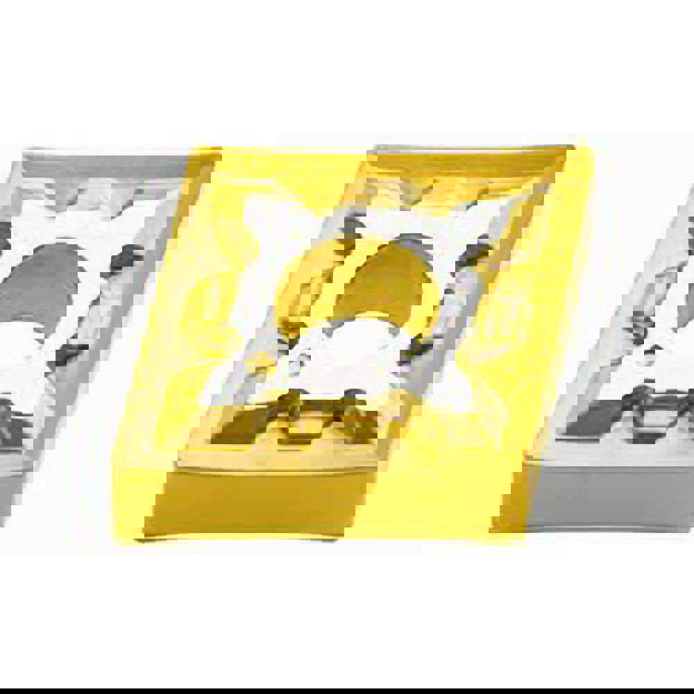 Turning Inserts; Relief Angle: 0.000 ; Corner Radius (mm): 1.20 ; Corner Radius (Decimal Inch): 0.0472 ; Included Angle: 80.00 ; Manufacturer Grade: ACM20P ; Coating/Finish: CVD