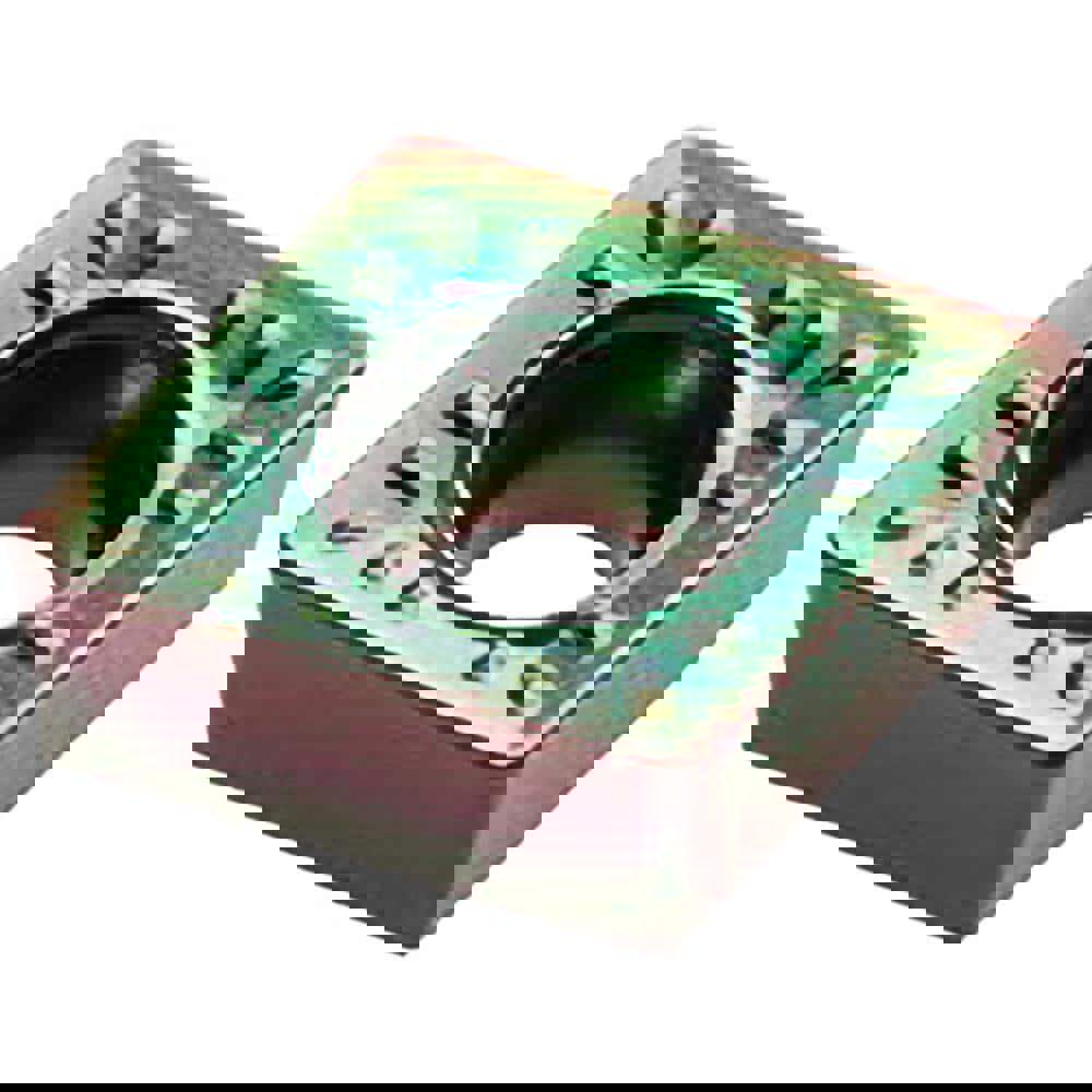 Turning Inserts; Relief Angle: 7.000 ; Corner Radius (mm): 0.80 ; Corner Radius (Decimal Inch): 0.0315 ; Included Angle: 80.00 ; Manufacturer Grade: ACP35M ; Coating/Finish: CVD