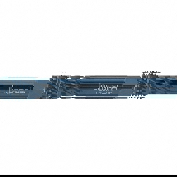 Spiral Flute Tap: UNF, 4 Flute, Bottoming, 2B/3B Class of Fit, High-Speed Steel, Oxide Finish