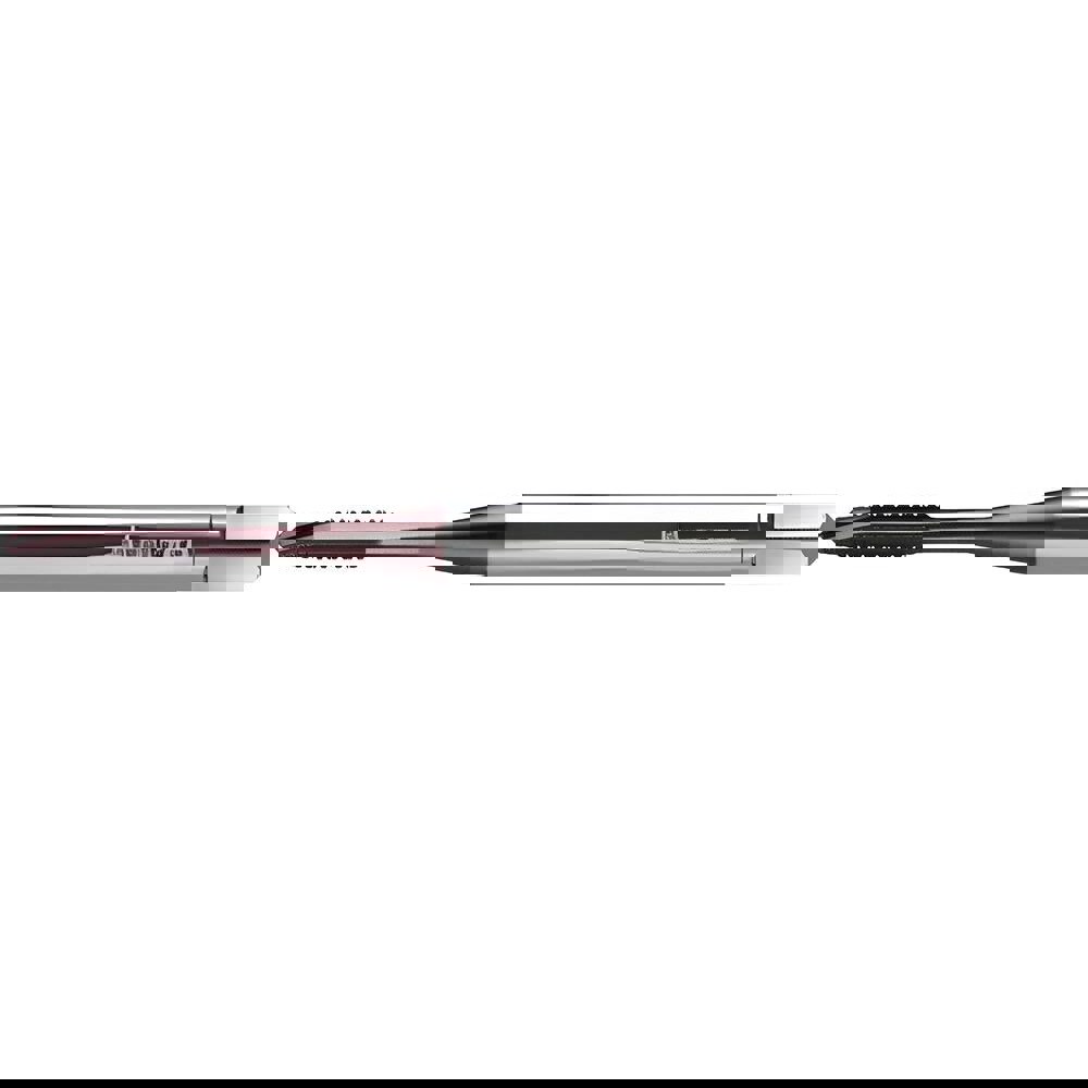 Spiral Point Tap: #1-72 UNF, 2 Flutes, Plug Chamfer, 2B Class of Fit, High-Speed Steel-E, TiAlN Coated