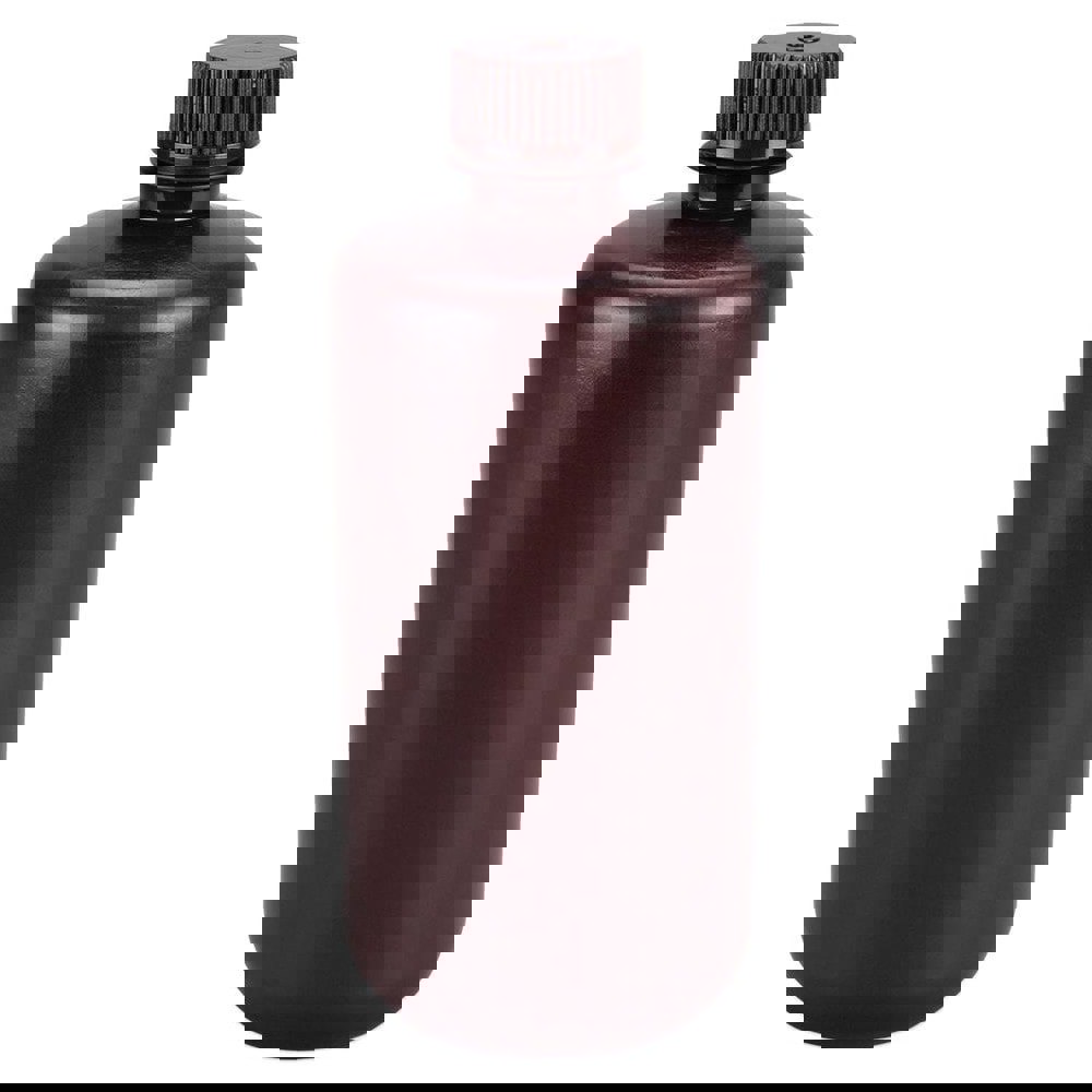 Jars, Bottles & Jugs; Container Type: Narrow-Mouth Bottle ; Body Material: HDPE ; Material Family: Plastic ; Body Color: Amber ; Color: Amber ; Volume Capacity: 500 mL