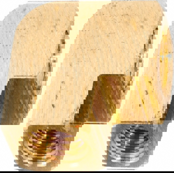 Industrial Pipe 90 &deg; Female Elbow: 1/8-27 Female Thread, FNPT