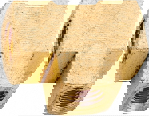 Industrial Pipe Female Tee: 1/2-14 Female Thread, FNPT