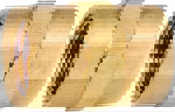 Industrial Pipe Coupling: 3/8-18 Female Thread, FNPT