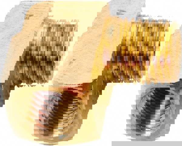 Industrial Pipe 90 &deg; Long Street Elbow: 3/8-18 Female Thread, 3/8-18 Male Thread, MNPT x FNPT