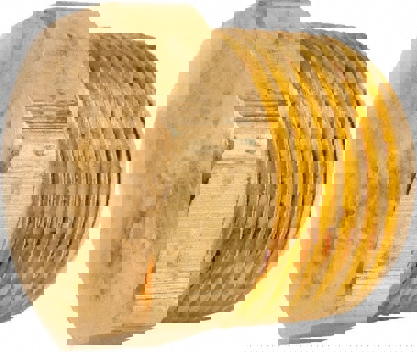 Industrial Pipe Hex Plug: 1/8-27 Male Thread, MNPT