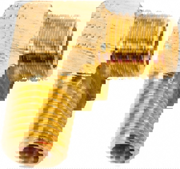 Industrial Pipe 90 &deg; Male Elbow: 1/8-27 Male Thread, MNPT