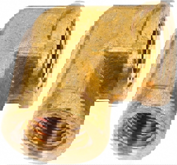 Brass Pipe 90 &deg; Elbow: 1/8