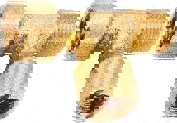 Brass Pipe Street Tee: 1/8