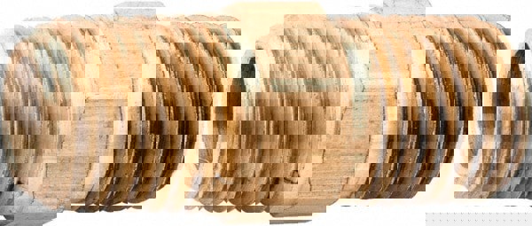 Industrial Pipe Long Hex Nipple: 1/4-18 Male Thread, MNPT